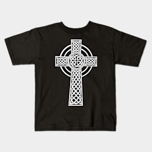 Celtic Cross, Irish Catholic Christian Religious Symbol Kids T-Shirt